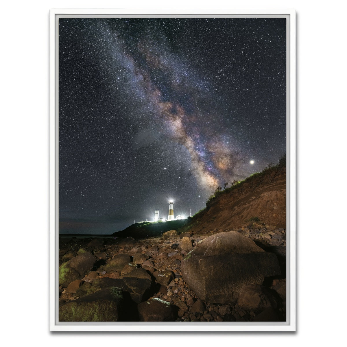 AUTO-MOCKUP WHITE | Martian Terrain | 1 Piece | White Framed Canvas | group=3x4