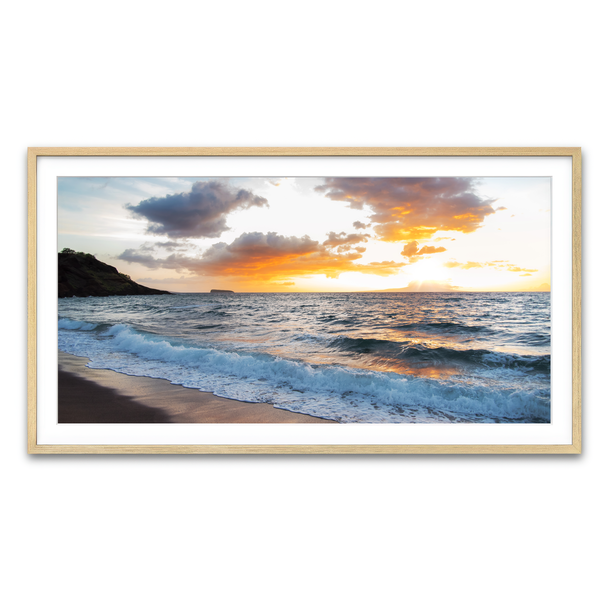 Framed Print 2x1 Natural