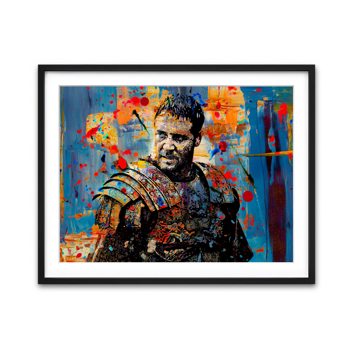 Framed Print 4x3 Black