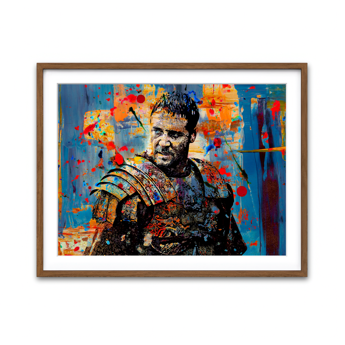 Framed Print 4x3 Walnut