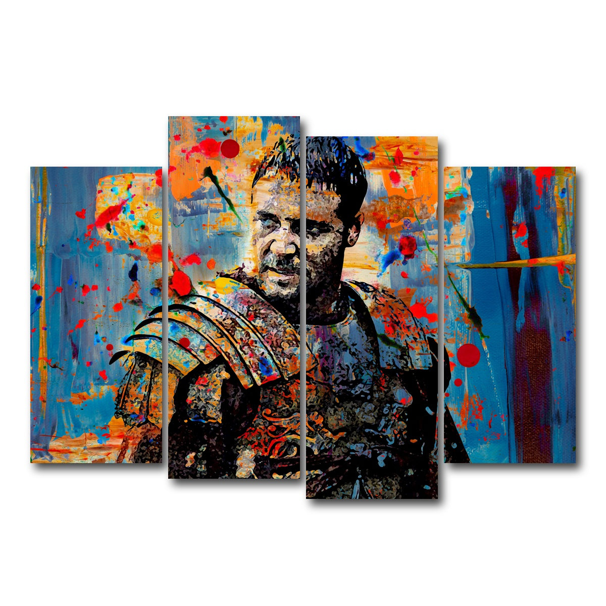 AUTO-MOCKUP WHITE | Maximus | 4 Piece | Gallery Wrapped | group=4_normal