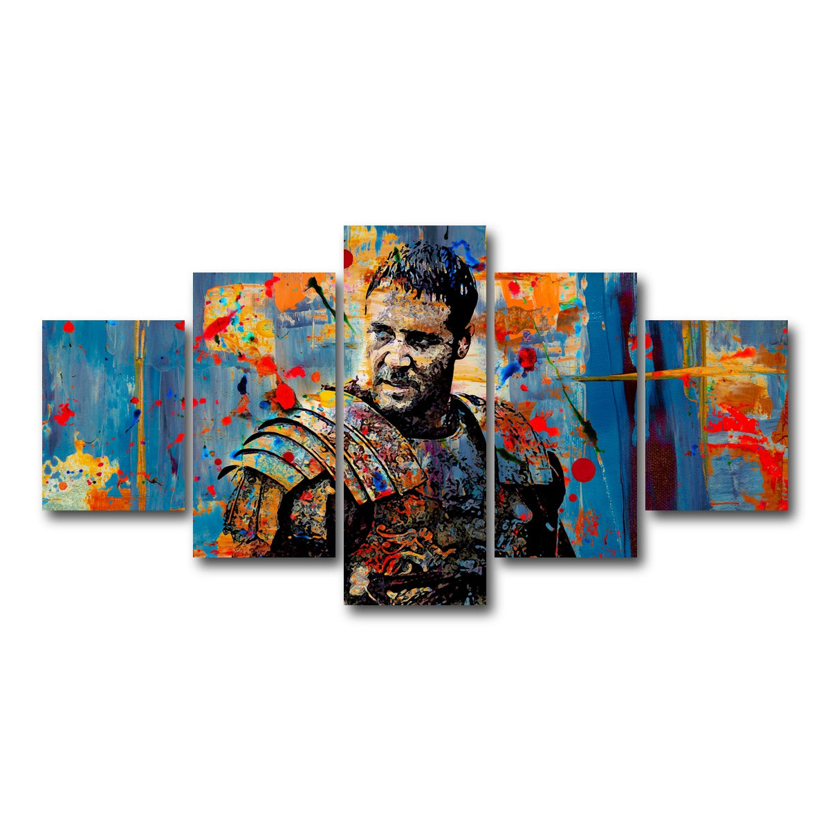 AUTO-MOCKUP WHITE | Maximus | 5 Piece | Gallery Wrapped | group=5_short