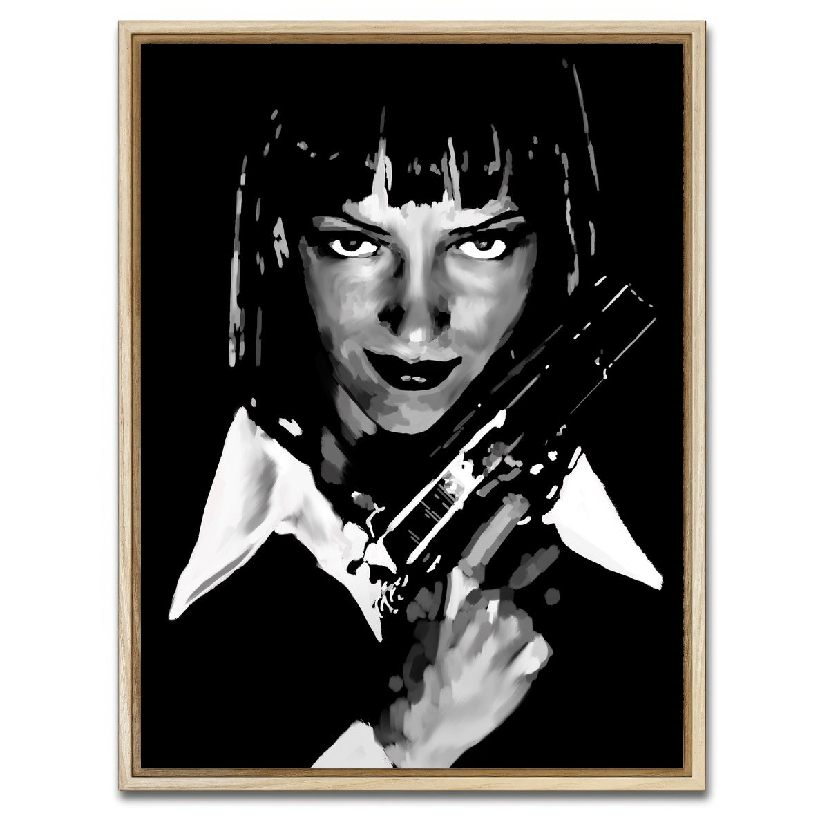 AUTO-MOCKUP WHITE | Mia Noir | 1 Piece | Natural Framed Canvas | group=3x4