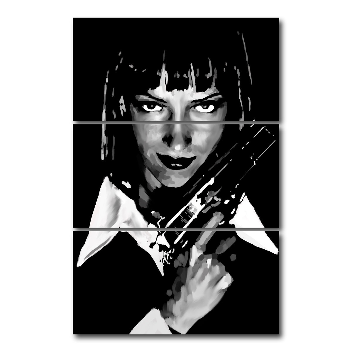 AUTO-MOCKUP WHITE | Mia Noir | 3 Piece | Gallery Wrap Canvas | group=12x24_stacked