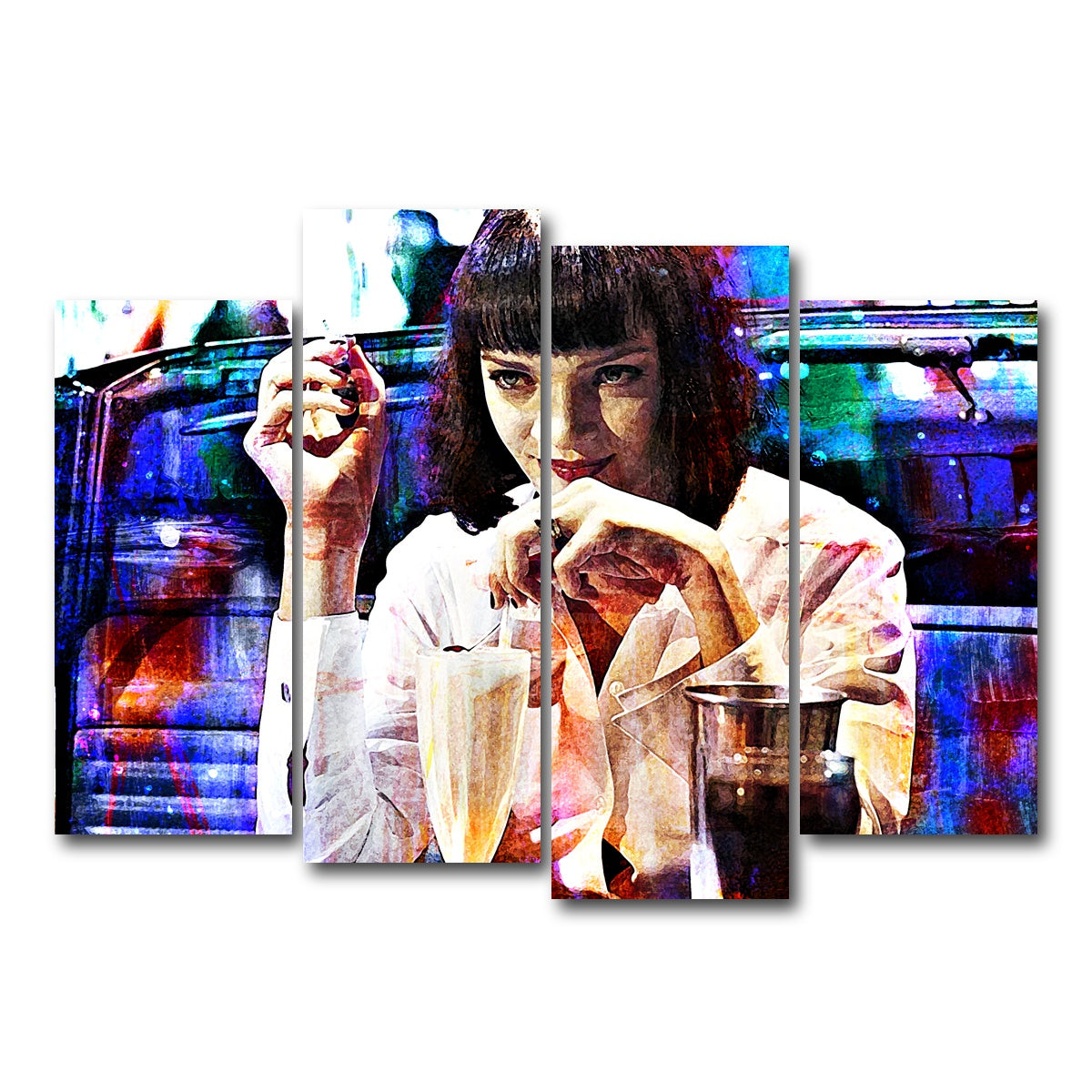 AUTO-MOCKUP WHITE | Mia's Milkshake | 4 Piece | Gallery Wrap Canvas | group=4_normal