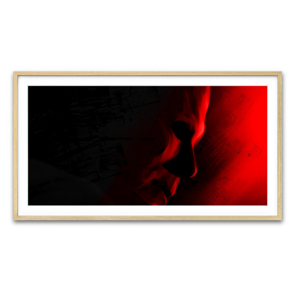 Framed Print 2x1 Natural