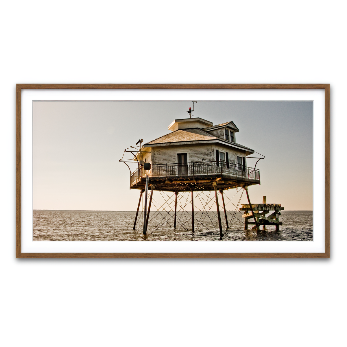 Framed Print 2x1 Walnut