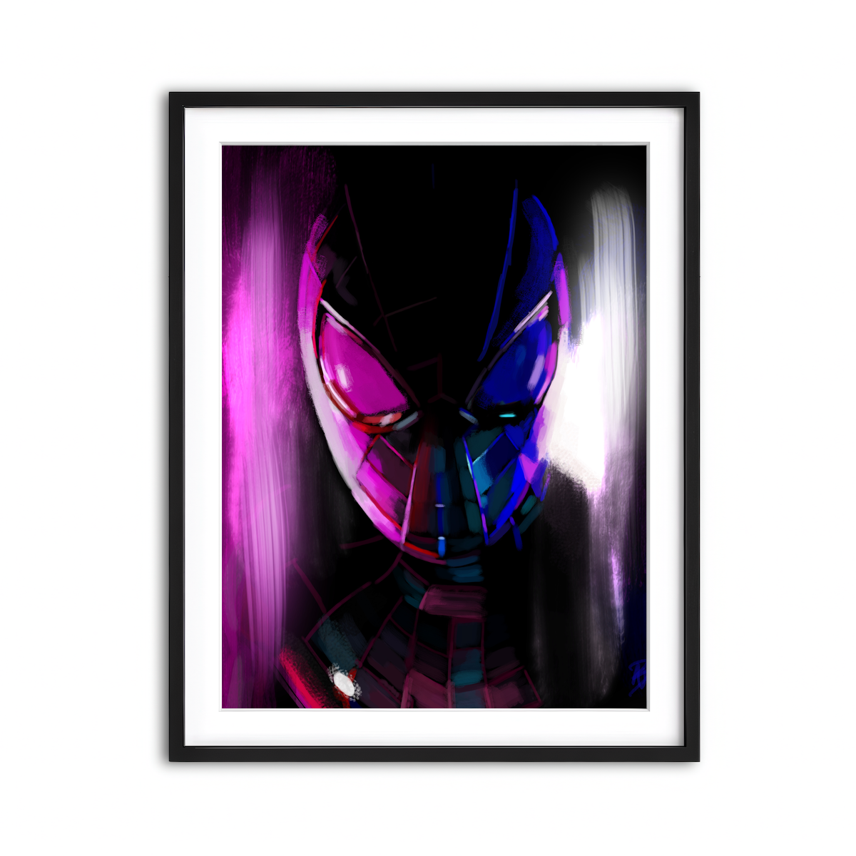 Framed Print 3x4 Black