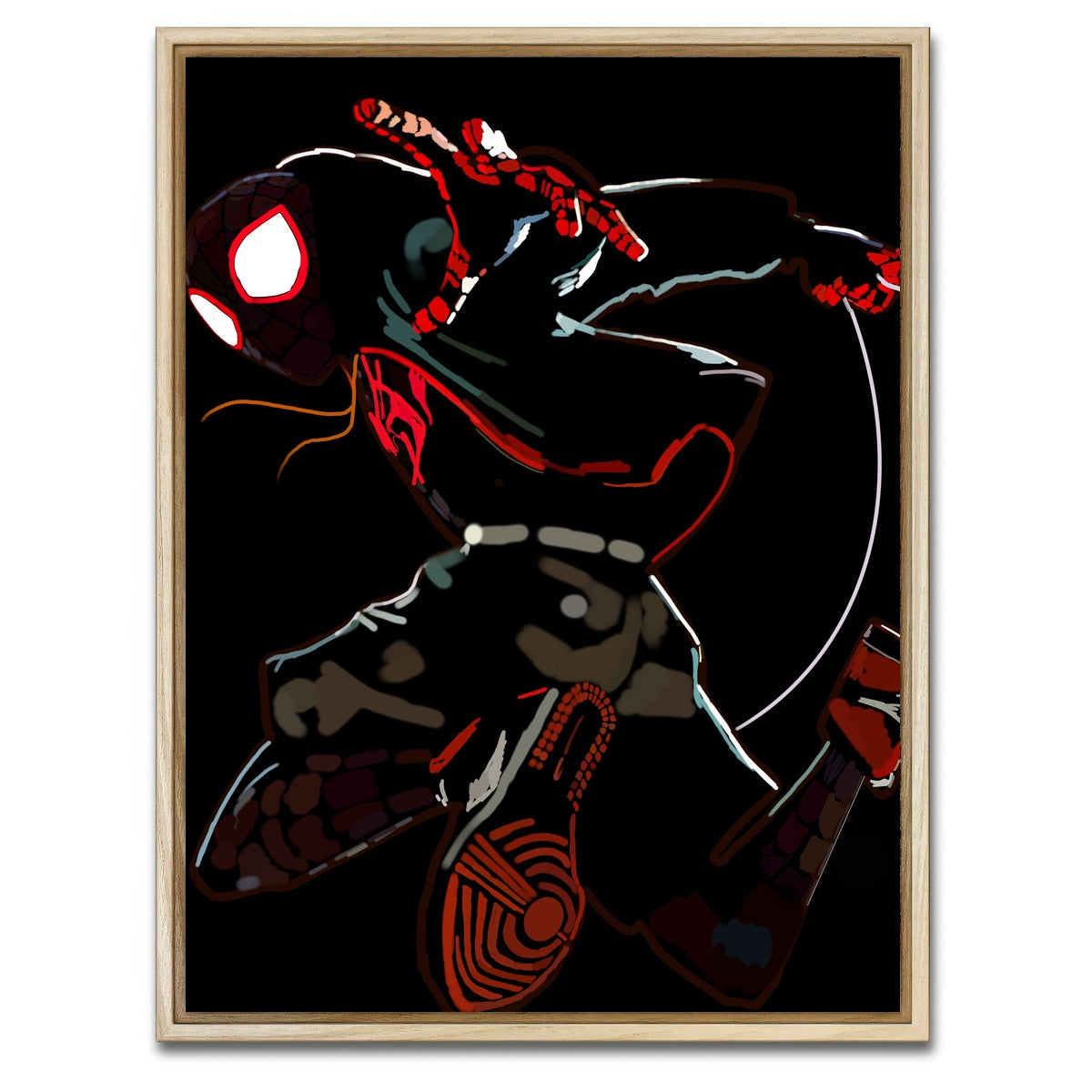 AUTO-MOCKUP WHITE | Miles | 1 Piece | Natural Framed Canvas | group=3x4