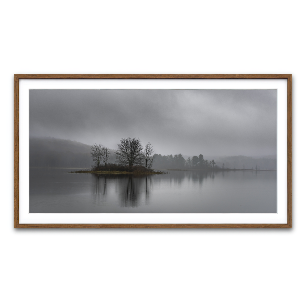 Framed Print 2x1 Walnut