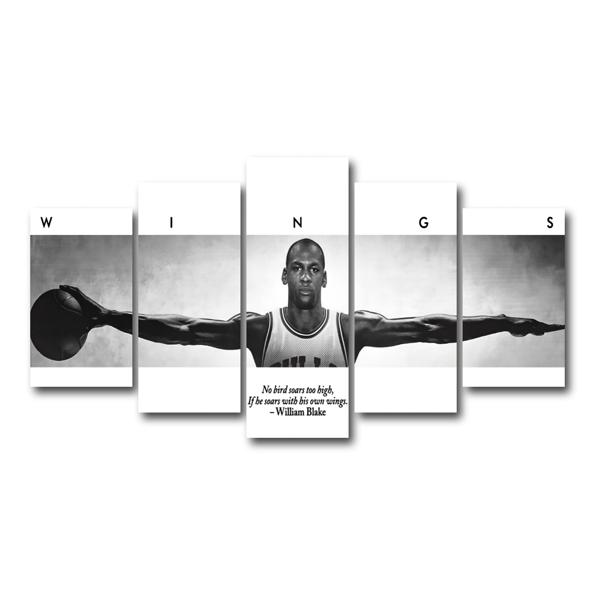 MJ Wings Wall Art