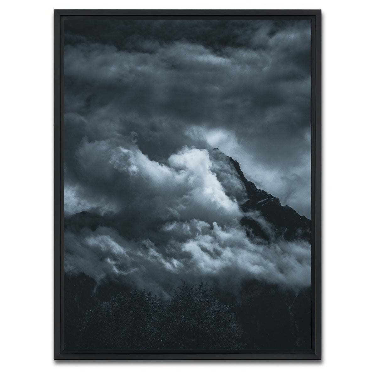 AUTO-MOCKUP WHITE | Moody Mountains | 1 Piece | Black Framed Canvas | group=3x4