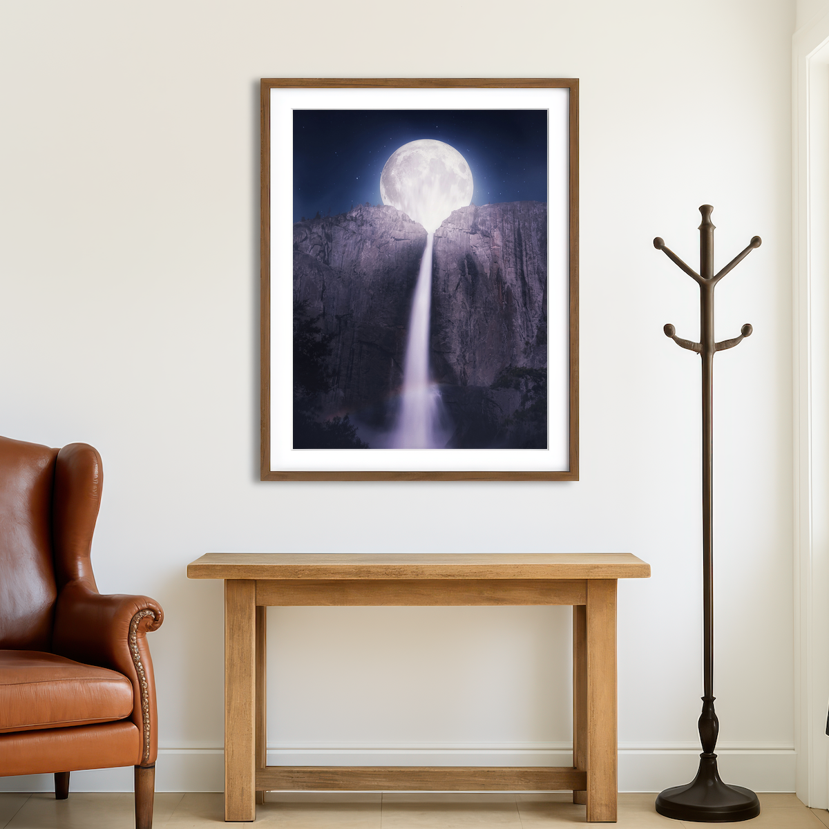 AUTO-MOCKUP ROOM | Moonfall Wall Art