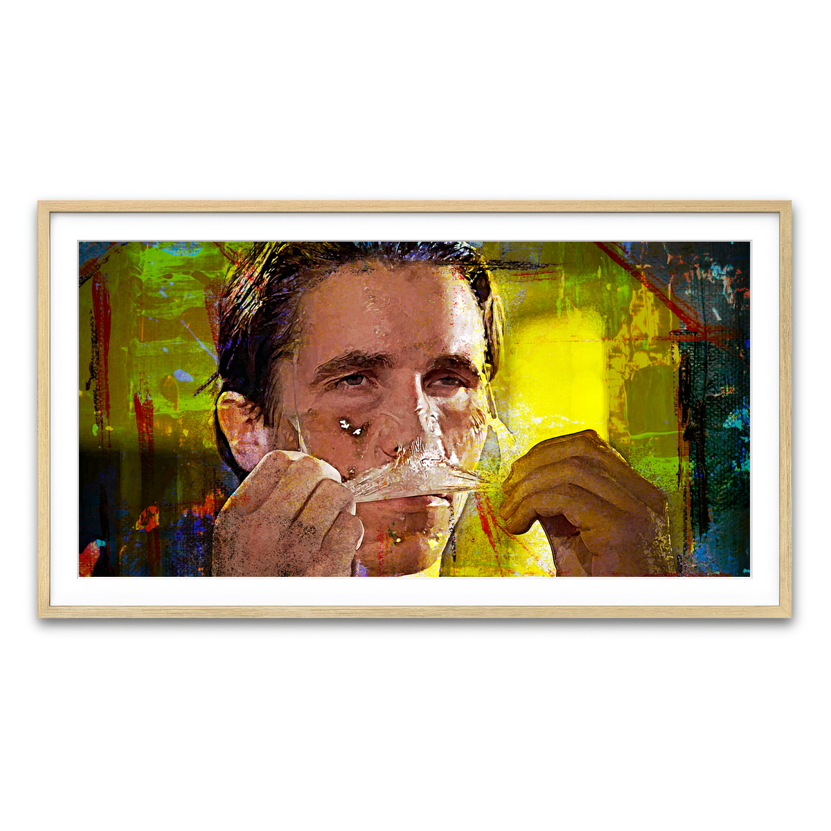 Framed Print 2x1 Natural