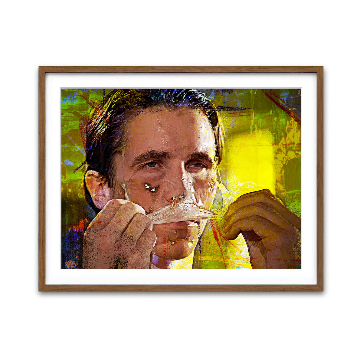 Framed Print 4x3 Walnut