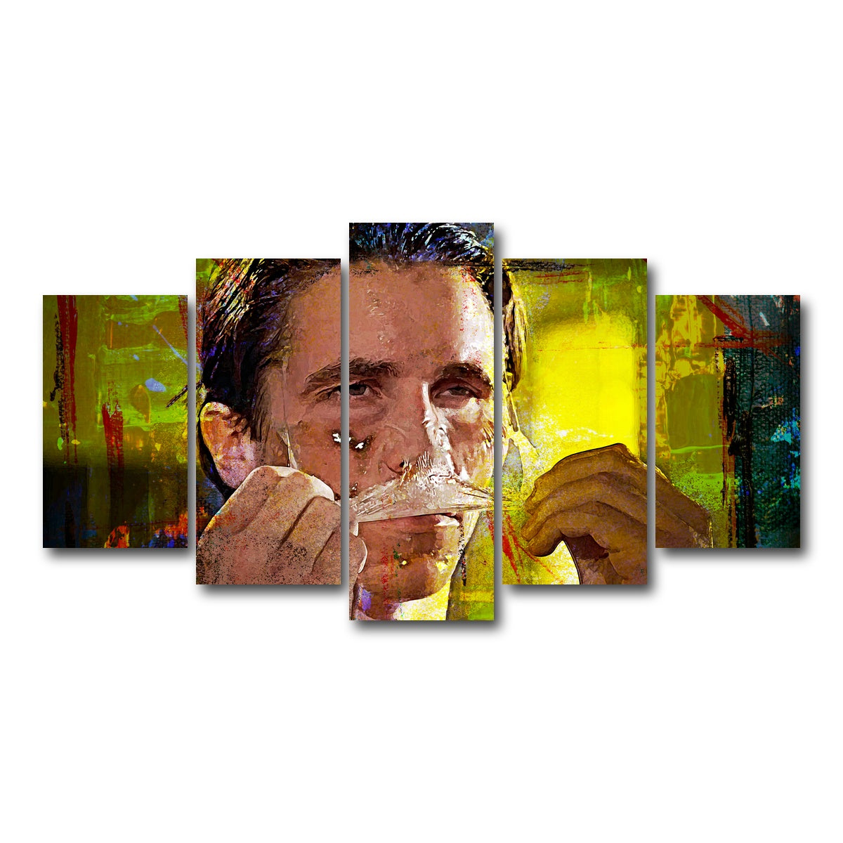 AUTO-MOCKUP WHITE | Morning Routine | 5 Piece | Gallery Wrap Canvas | group=5_normal