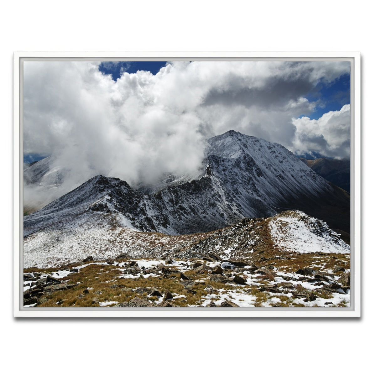 AUTO-MOCKUP WHITE | Mount Columbia | 1 Piece | White Framed Canvas | group=4x3