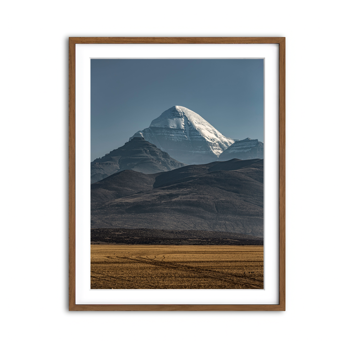 Framed Print 3x4 Walnut