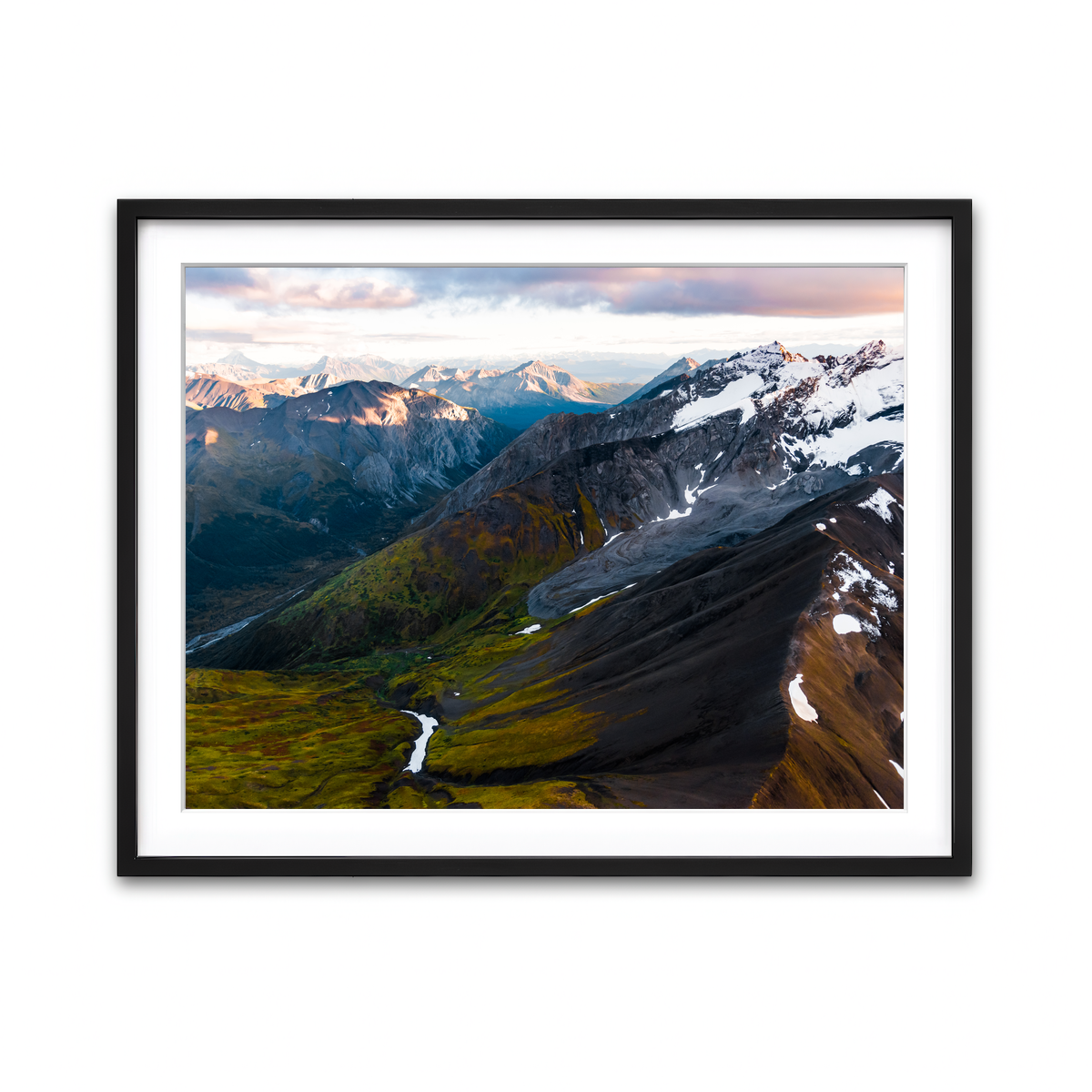 Framed Print 4x3 Black