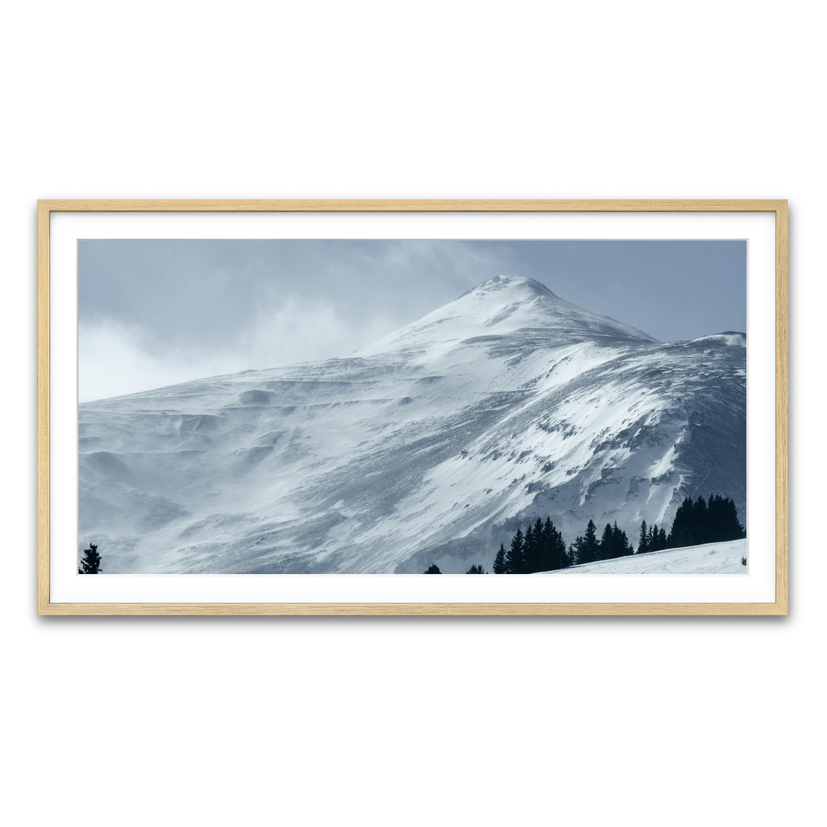 Framed Print 2x1 Natural