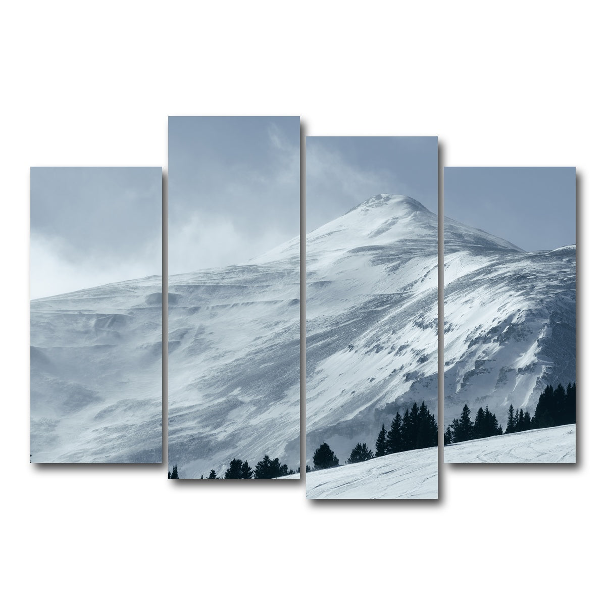 AUTO-MOCKUP WHITE | Mt. Lincoln | 4 Piece | Gallery Wrap Canvas | group=4_normal