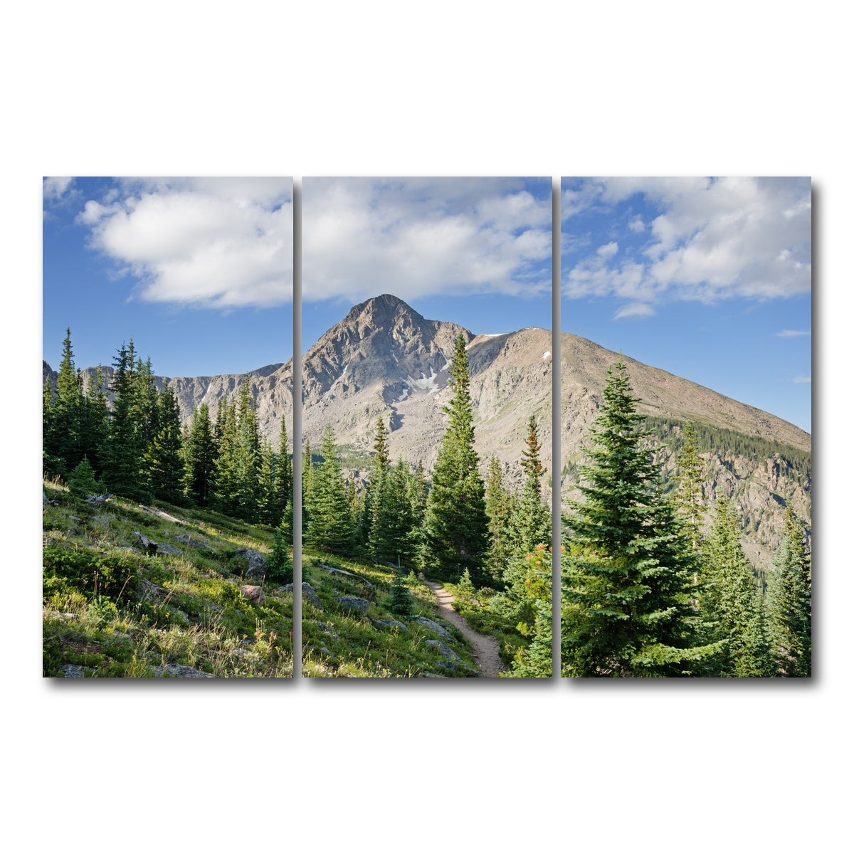 AUTO-MOCKUP WHITE | Mt. of the Holy Cross | 3 Piece | Gallery Wrap Canvas | group=12x24