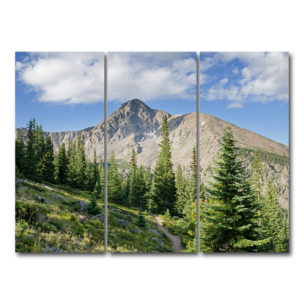 AUTO-MOCKUP WHITE | Mt. of the Holy Cross | 3 Piece | Gallery Wrap Canvas | group=8x18