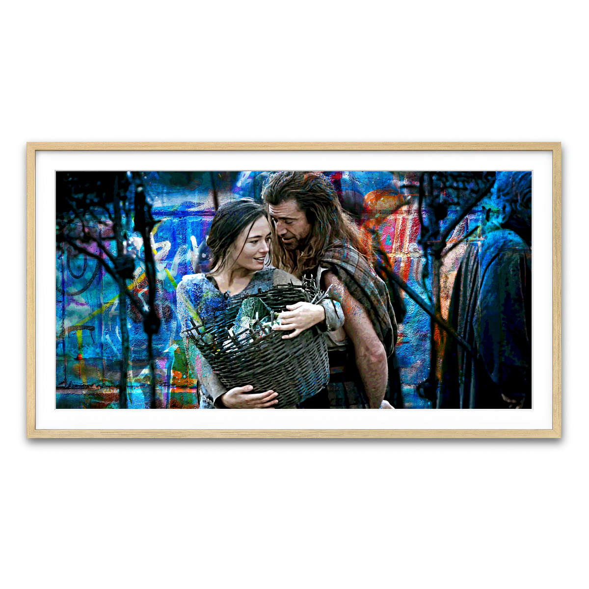 Framed Print 2x1 Natural