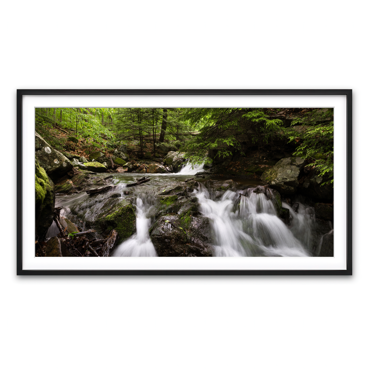 Framed Print 2x1 Black