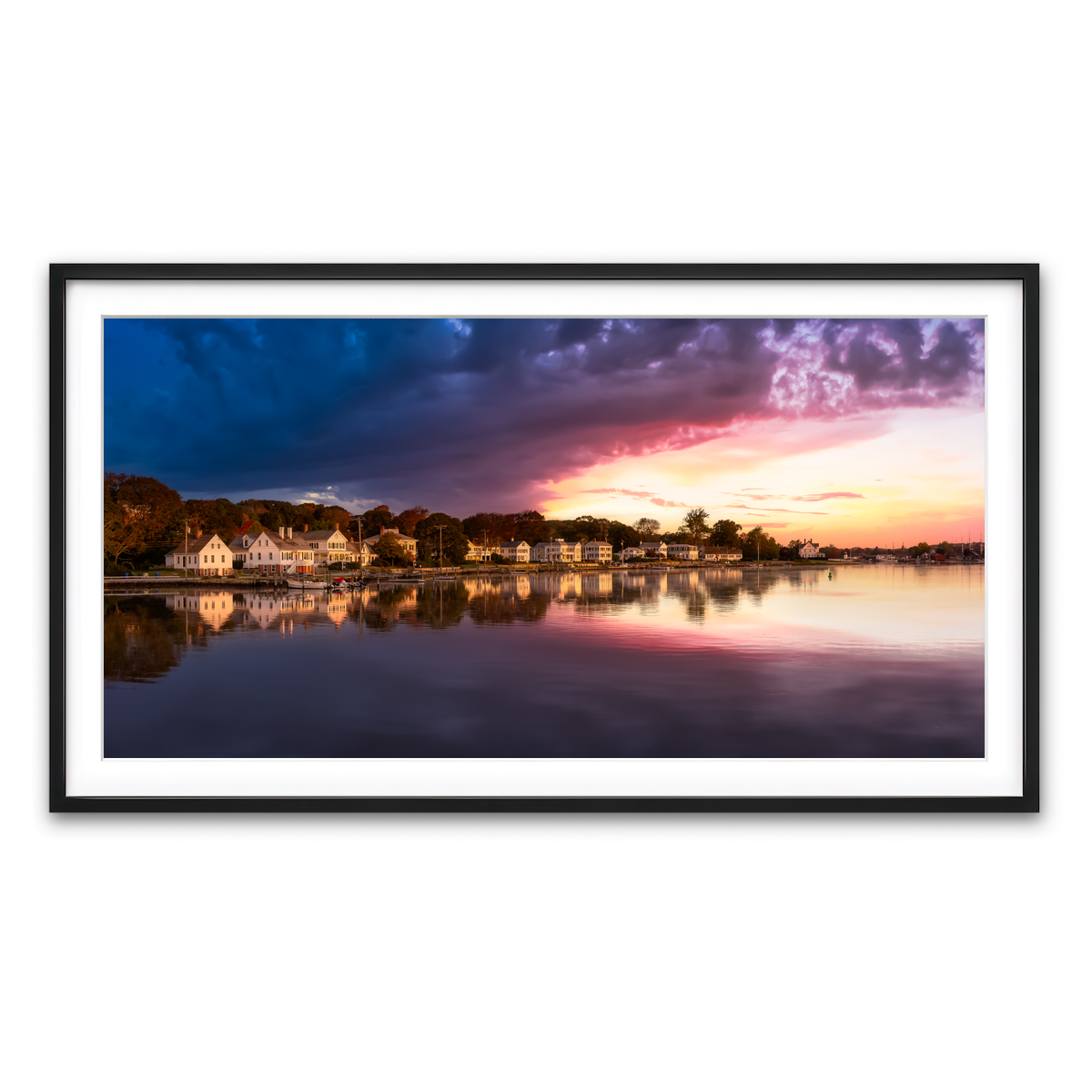 Framed Print 2x1 Black