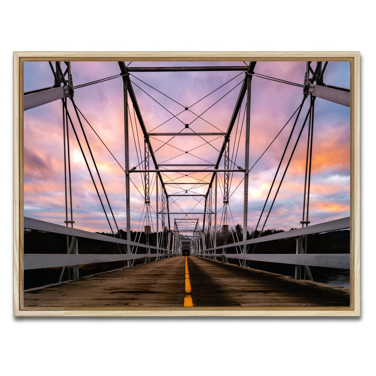 AUTO-MOCKUP WHITE | Narrow Crossing | 1 Piece | Natural Framed Canvas | group=4x3