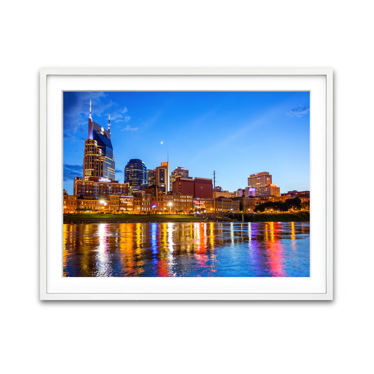 Framed Print 4x3 White