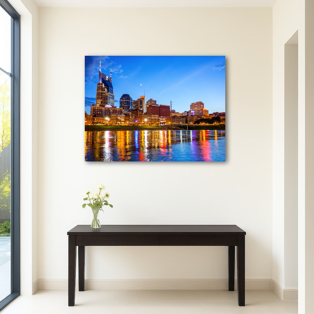 AUTO-MOCKUP ROOM | Nashville Skyline Cumberland River