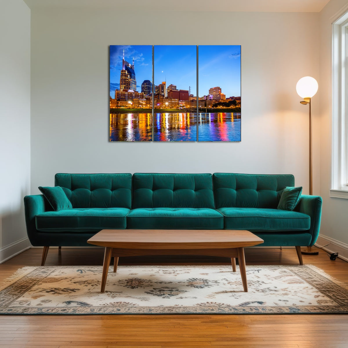 AUTO-MOCKUP ROOM | Nashville Skyline Cumberland River