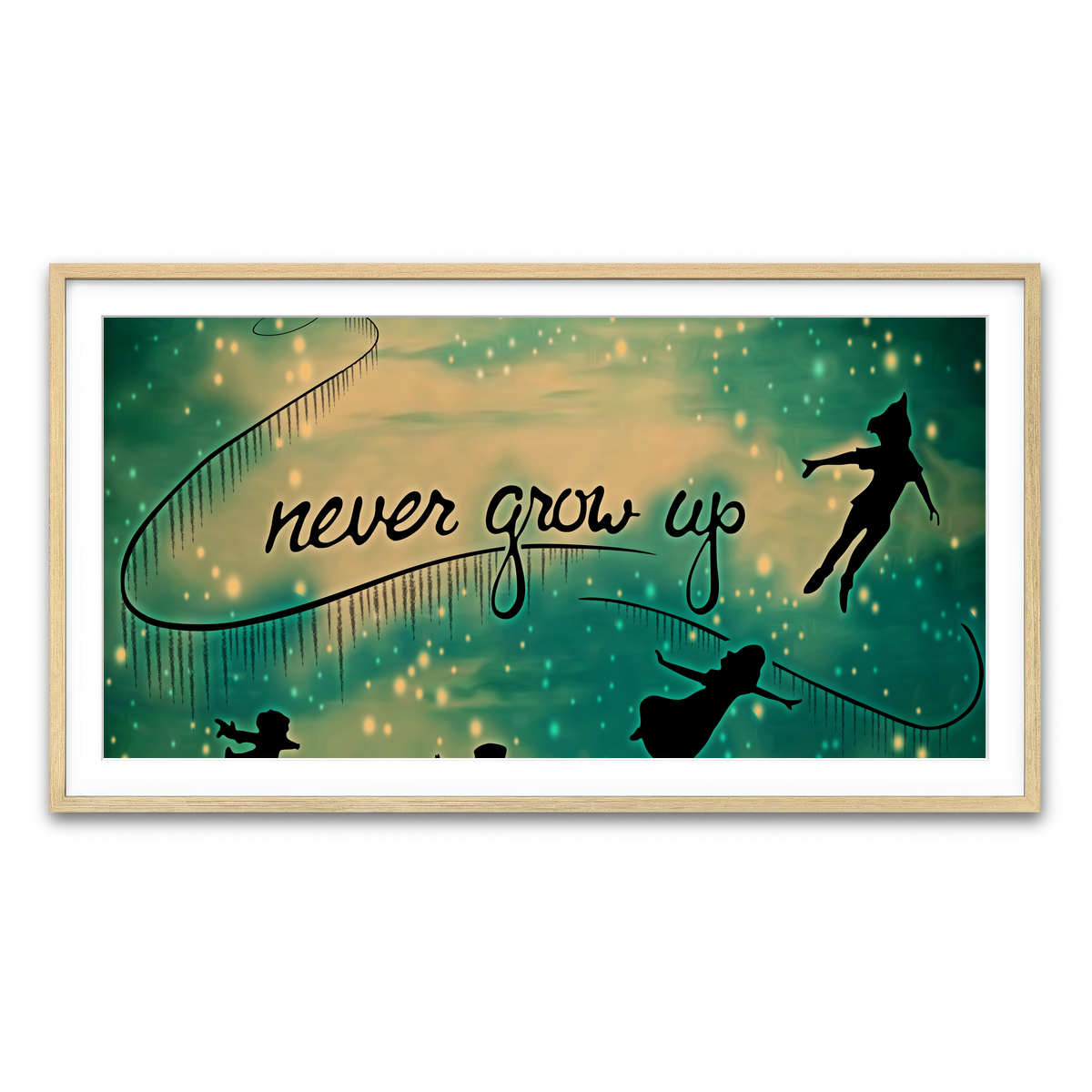 Framed Print 2x1 Natural