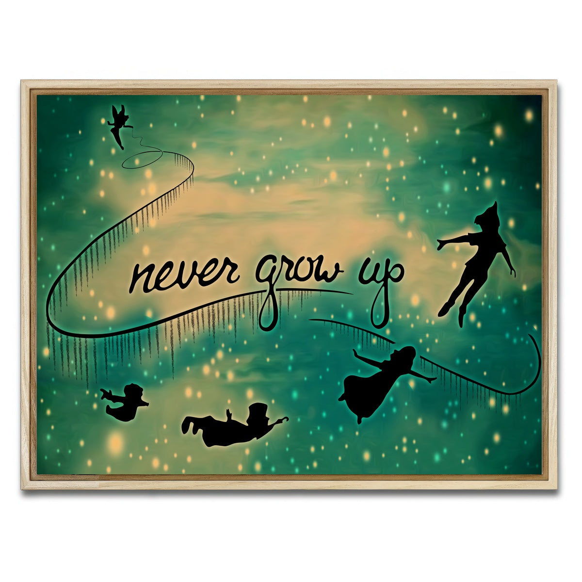 AUTO-MOCKUP WHITE | Neverland | 1 Piece | Natural Framed Canvas | group=4x3