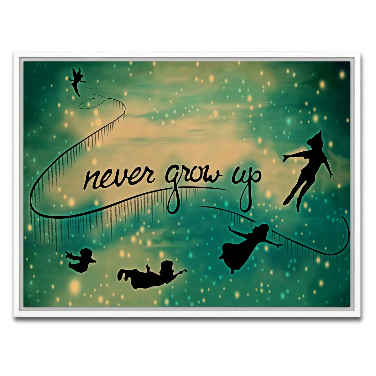 AUTO-MOCKUP WHITE | Neverland | 1 Piece | White Framed Canvas | group=4x3