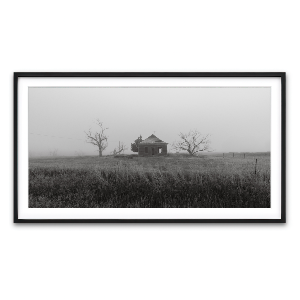 Framed Print 2x1 Black