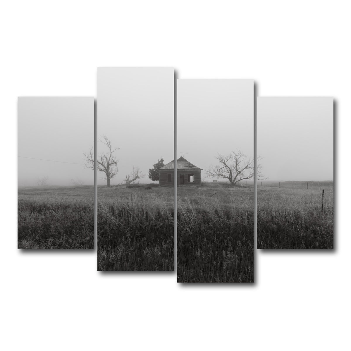 AUTO-MOCKUP WHITE | Nevermore | 4 Piece | Gallery Wrap Canvas | group=4_short