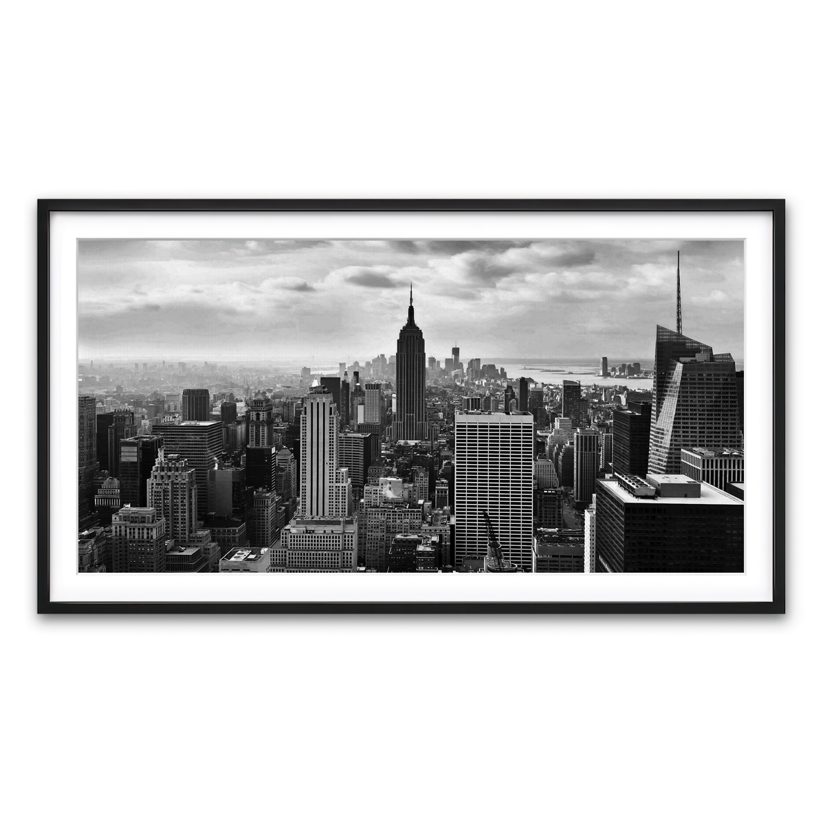 Framed Print 2x1 Black