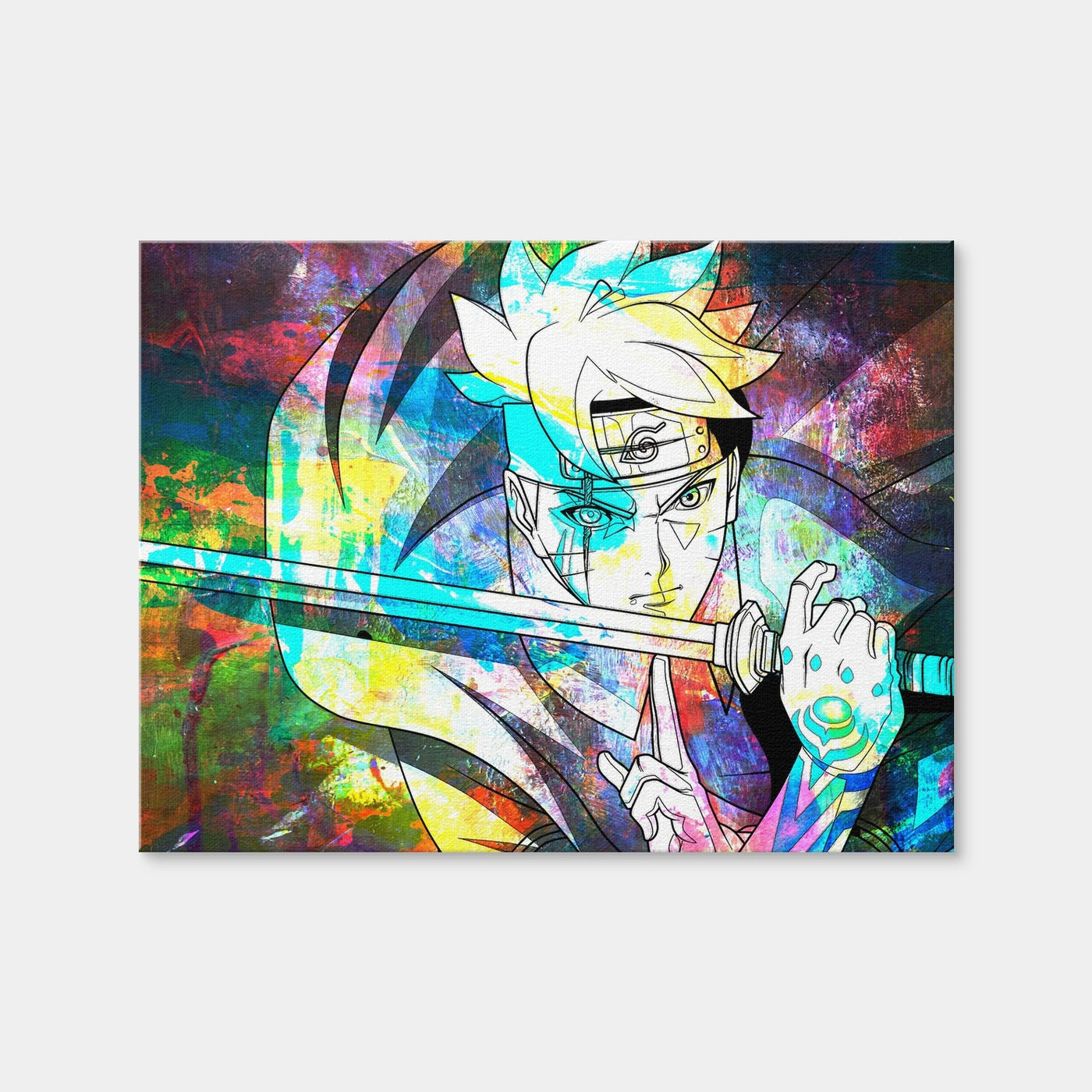 AUTO-MOCKUP WHITE | Next Generations Katana | 1 Piece | Gallery Wrap Canvas | group=4x3