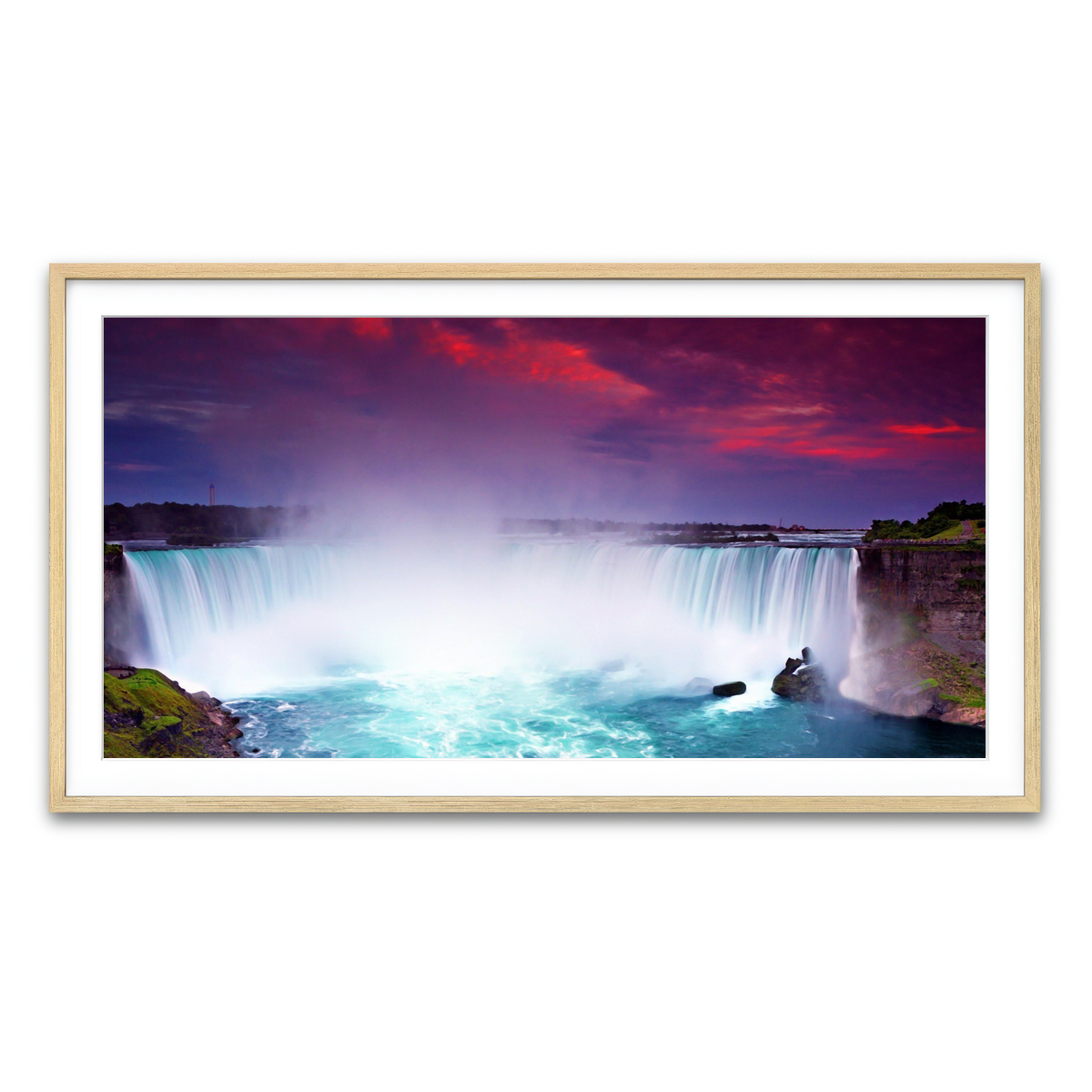 Framed Print 2x1 Natural