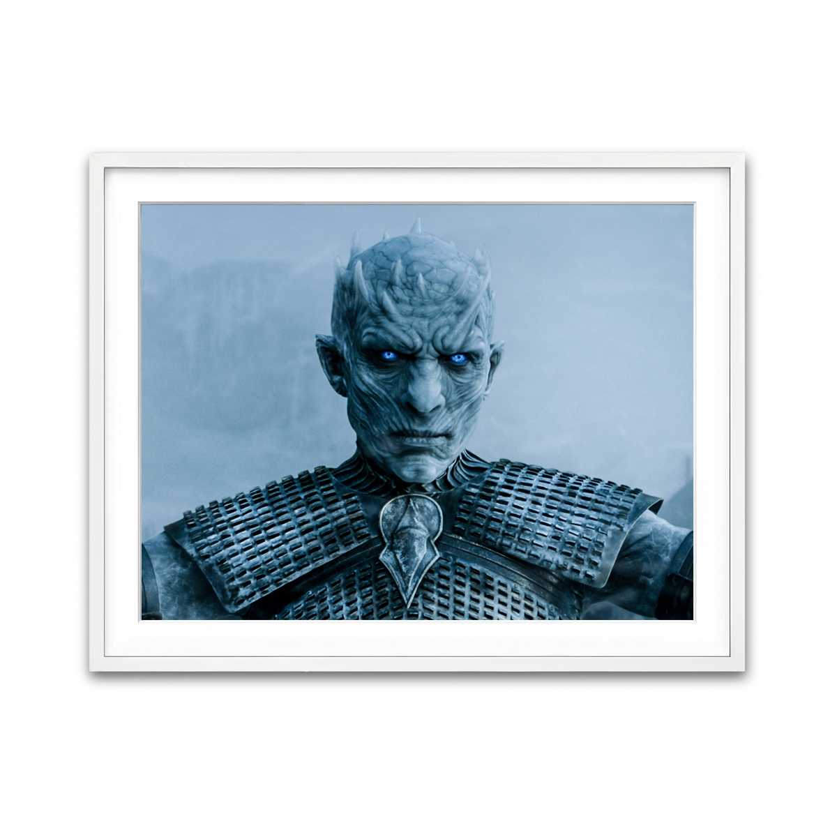 Framed Print 4x3 White