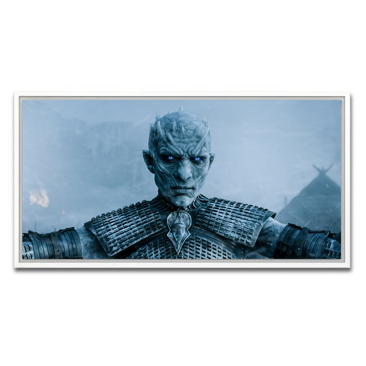 AUTO-MOCKUP WHITE | Night King | 1 Piece | White Framed Canvas | group=2x1