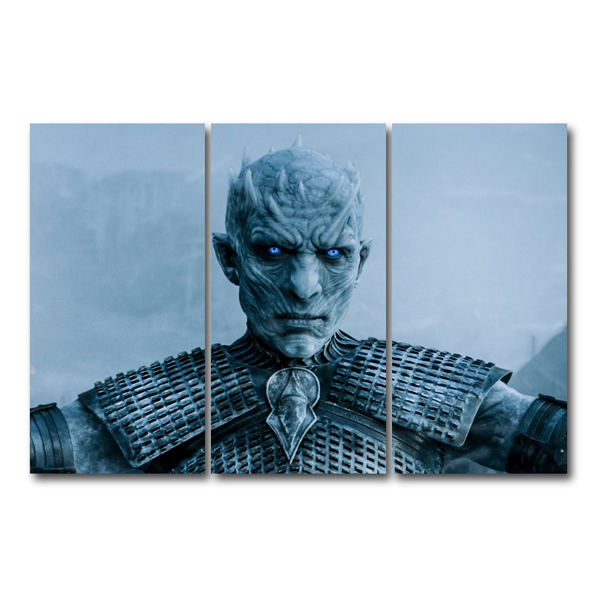 AUTO-MOCKUP WHITE | Night King | 3 Piece | Gallery Wrap Canvas | group=12x24
