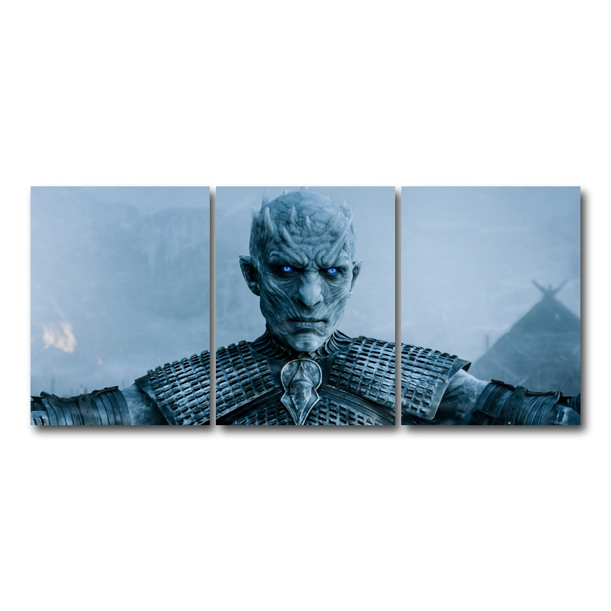 AUTO-MOCKUP WHITE | Night King | 3 Piece | Gallery Wrap Canvas | group=18x24