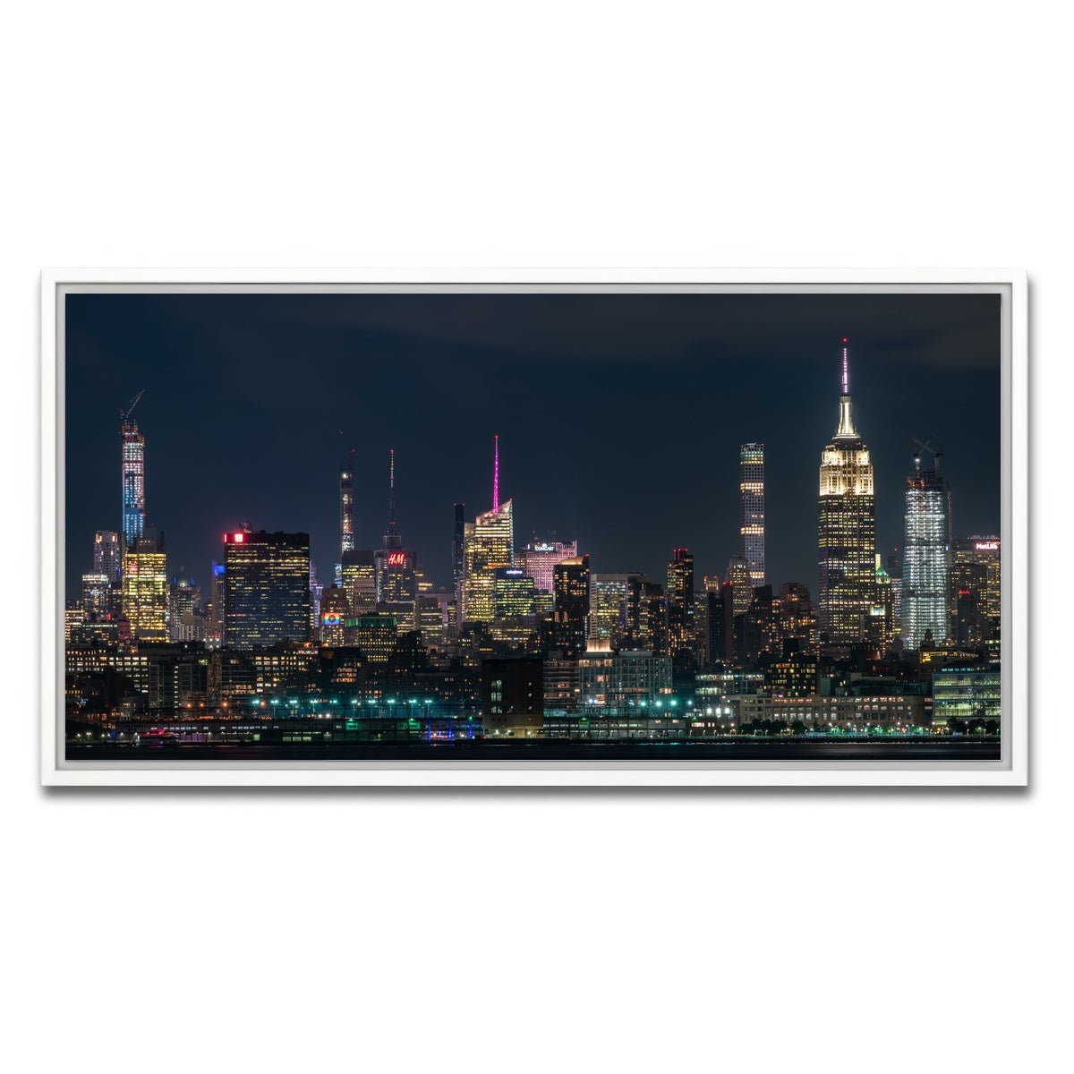 AUTO-MOCKUP WHITE | Nightlight | 1 Piece | White Framed Canvas | group=2x1