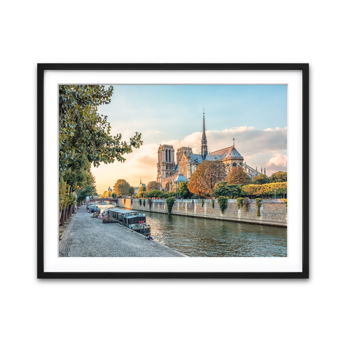 Framed Print 4x3 Black