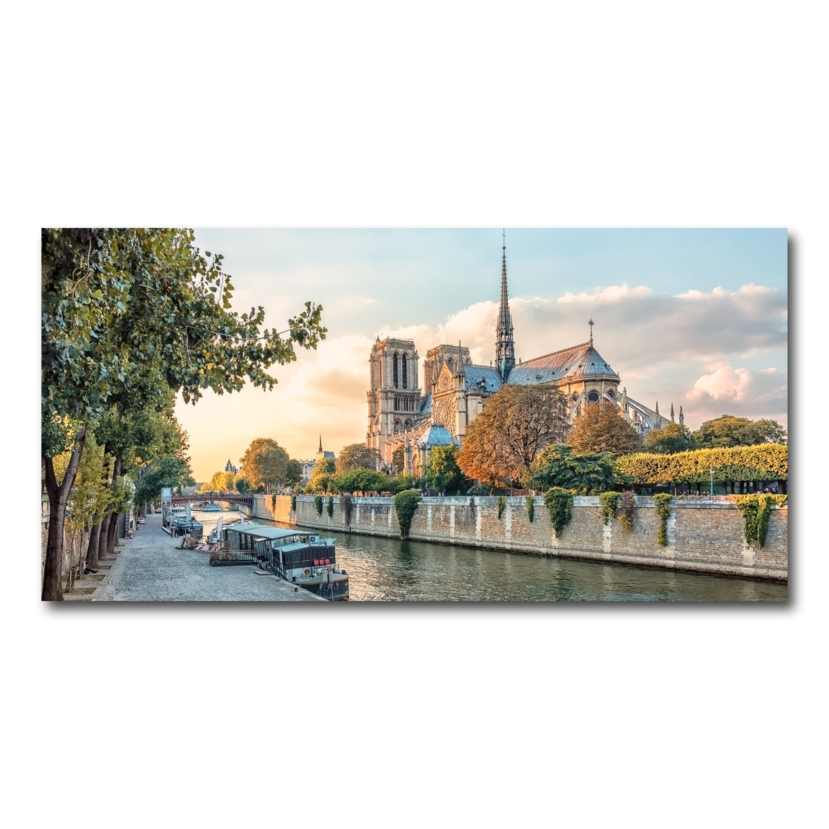 AUTO-MOCKUP WHITE | Notre Dame | 1 Piece | Gallery Wrap Canvas | group=2x1