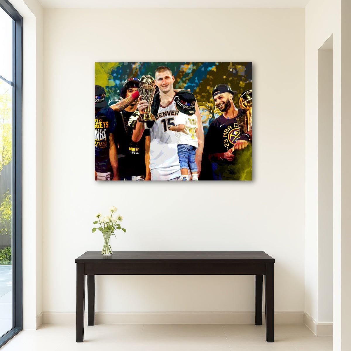 AUTO-MOCKUP ROOM | Nuggets Finals Champs